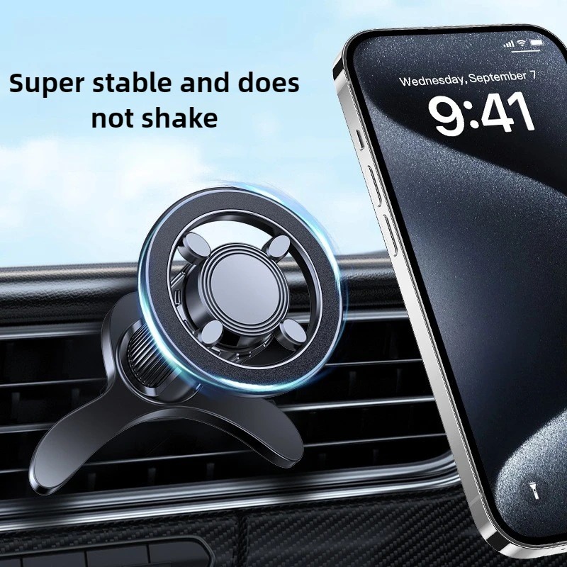 Hands free magnetic car mount for GPS navigation in UAE