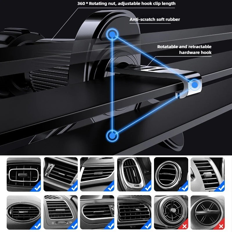 Strong magnetic car phone holder for safe driving in Abu Dhabi